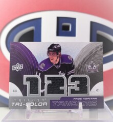 Tandems Jersey Anze Kopitar / Jack Johnson 2015-16 - Tri-Color Trilogy